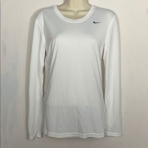 Nike fitted long sleeve shirt